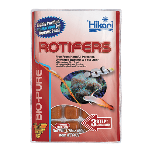 Frozen Rotifer 1.75oz Mini Cubes Bio-pure