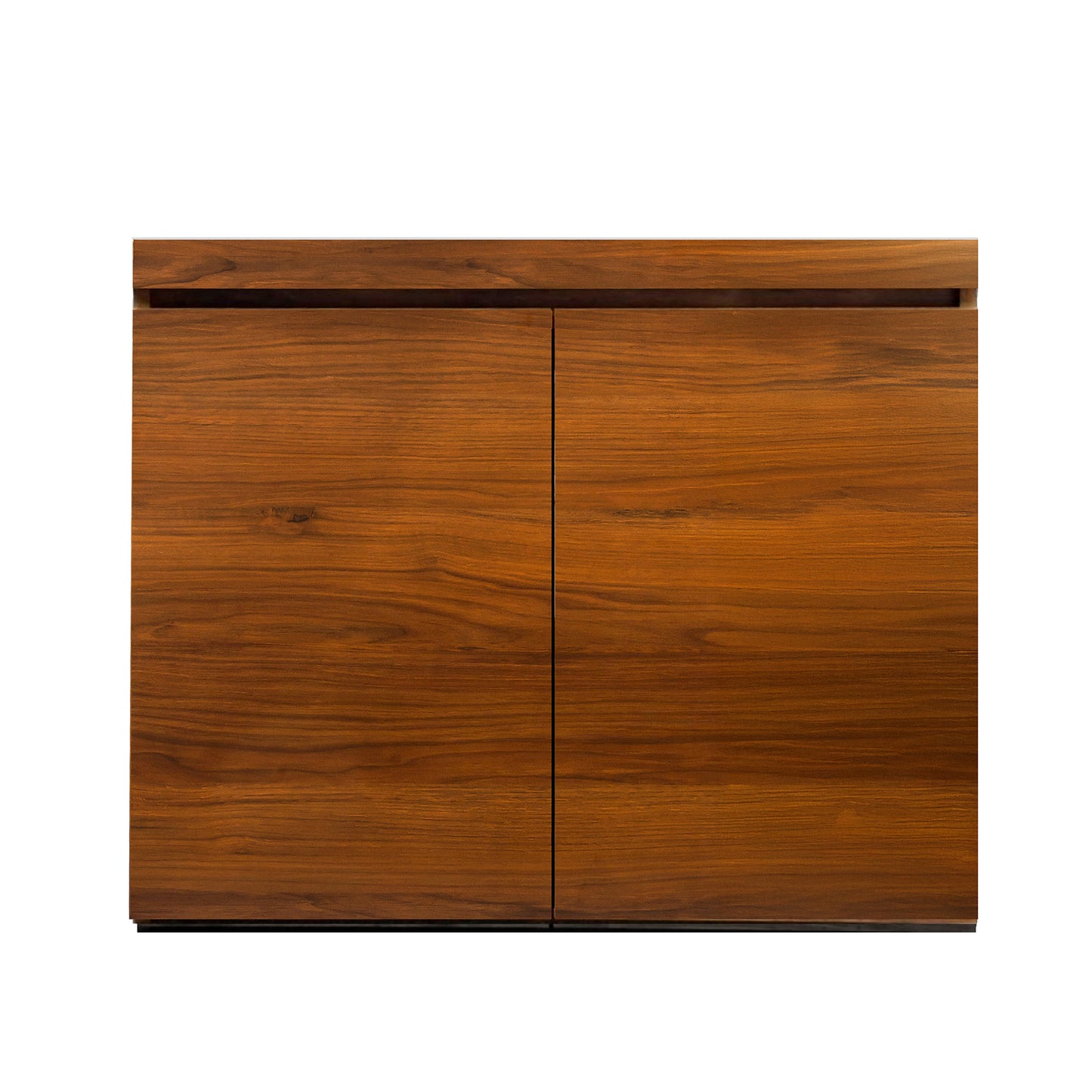 Fluval Visi-White Aquarium Cabinet - Walnut