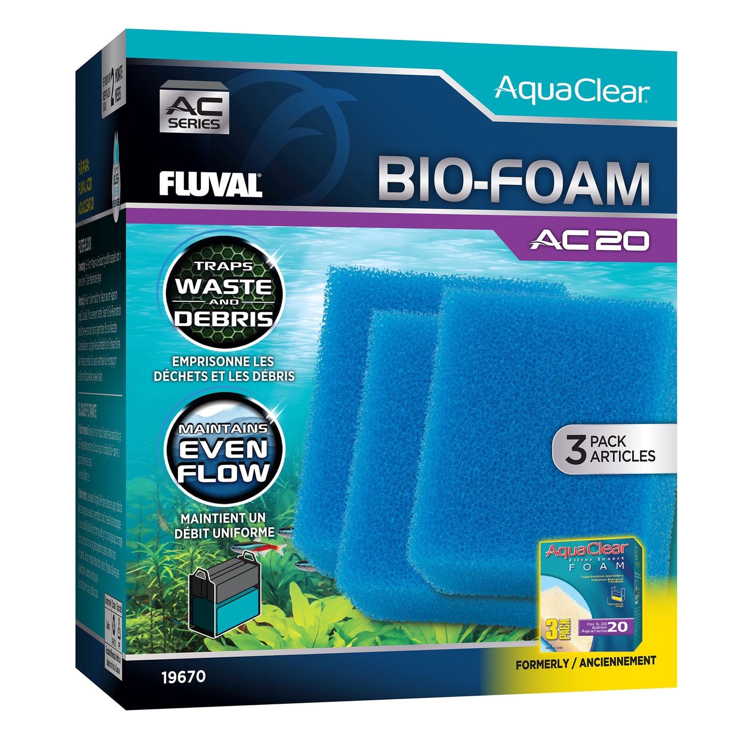Fluval Aquaclear Replacement Foam