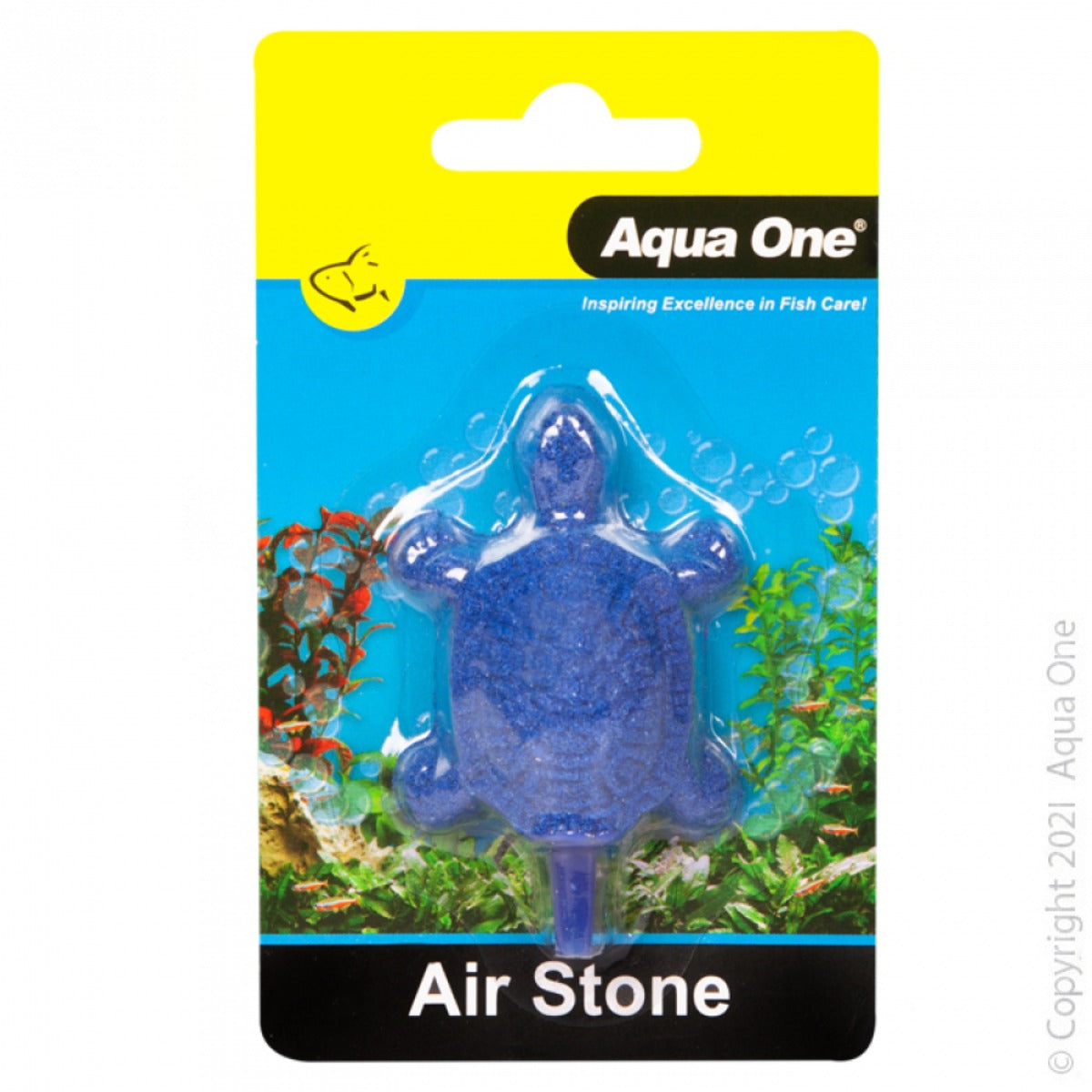 Aqua One tortoise airstone, medium 6 x 8 cm, for aquarium aeration