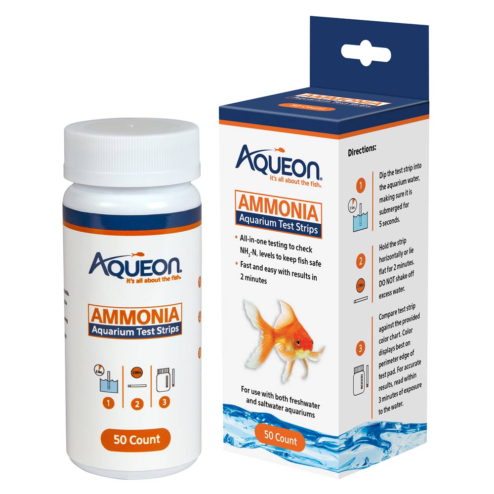 Aqueon® Ammonia Aquarium Test Strips