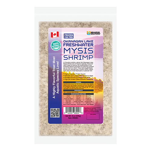 Aquarium Solutions Lake Okanagan Mysis Shrimp 8oz Frozen