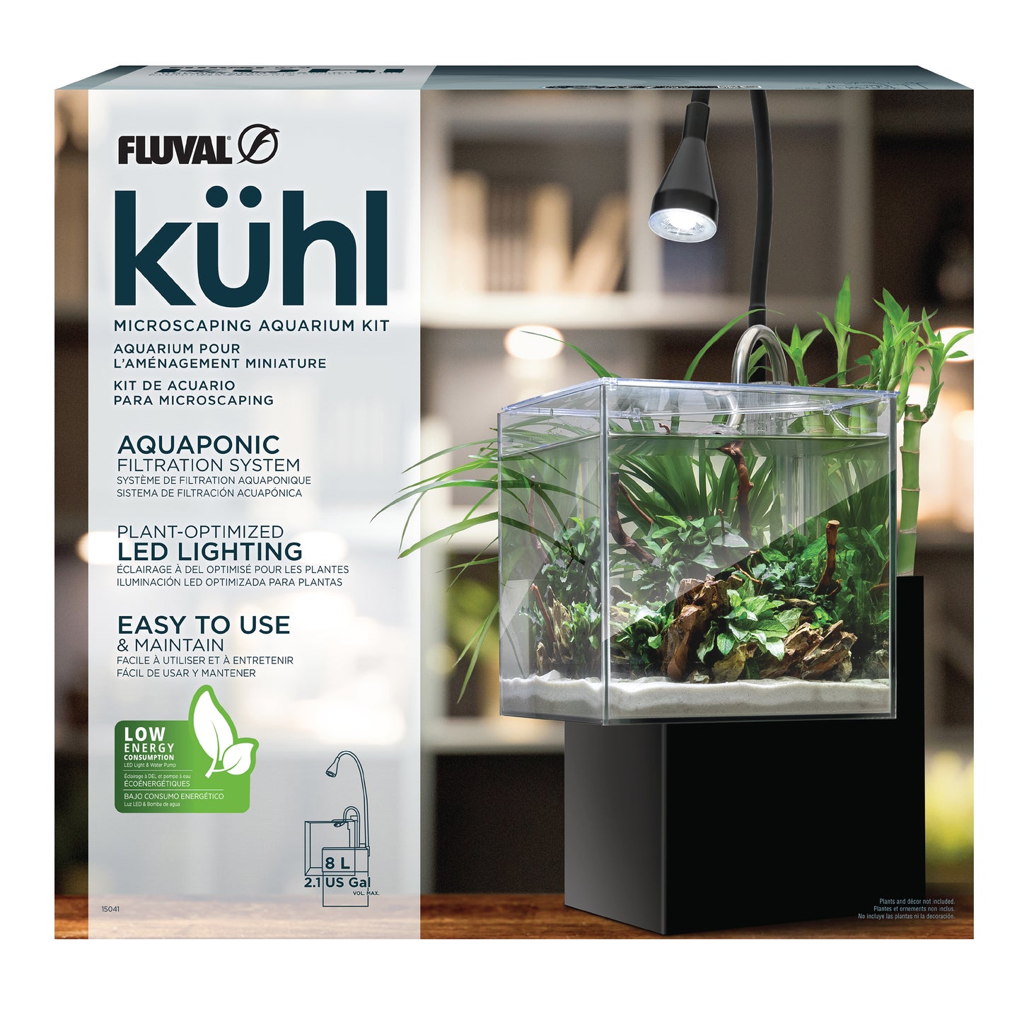 Fluval Kühl Microscaping Kit  - 8L (2.1 US Gal)