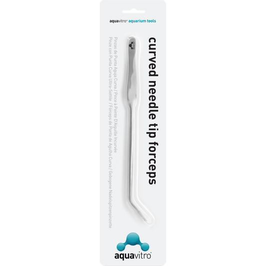 aquavitro® curved needle tip forceps