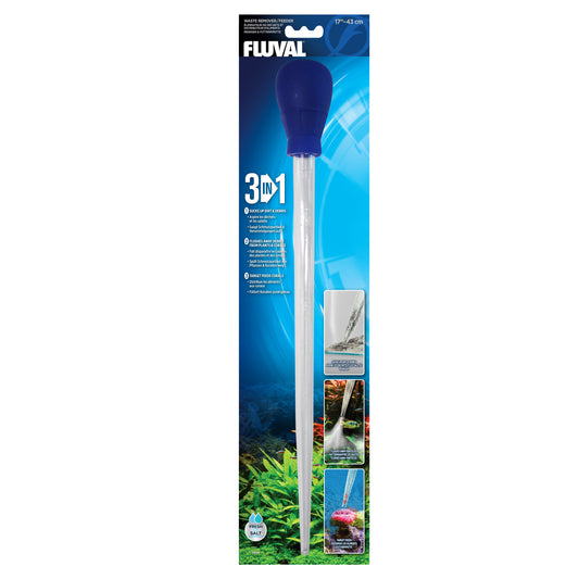 Fluval 3 in 1 Waste Remover - Feeder, 43cm