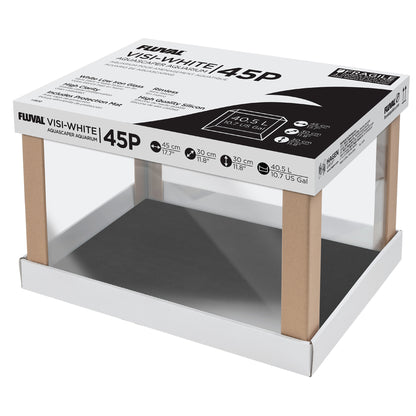 Fluval Visi-White 45P Aquarium Tank - 10.7 US Gal / 40.5 L