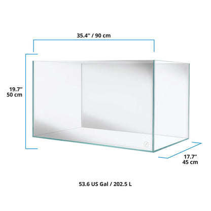 Fluval Visi-White 90P Aquarium Tank - 53.6 US Gal / 202.5 L