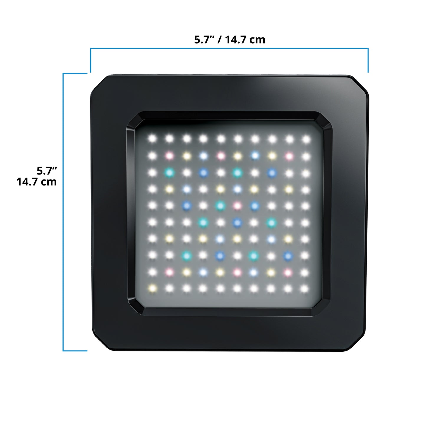 Fluval Plant 4.0 Nano LED for Nano & Desktop Aquariums - 20W - 5.7x5.7 in (14.7 x 14.7 cm)