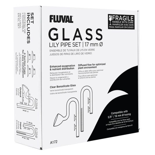 Fluval Glass Lily Pipe Set - 17 mm