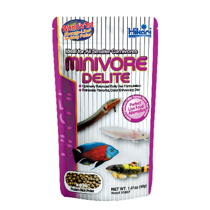 Hikari Minivore Delite Sinking Pellet