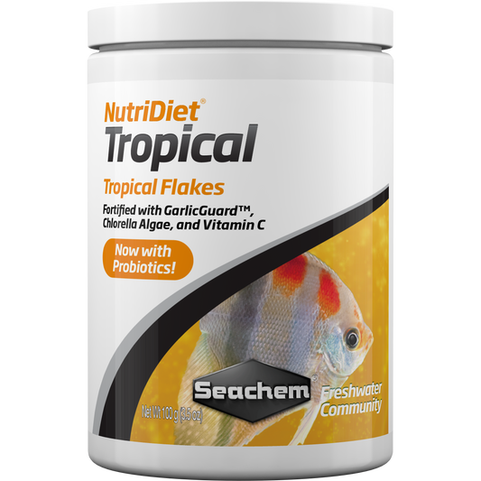 Seachem NutriDiet® Tropical Flakes w/Probiotics