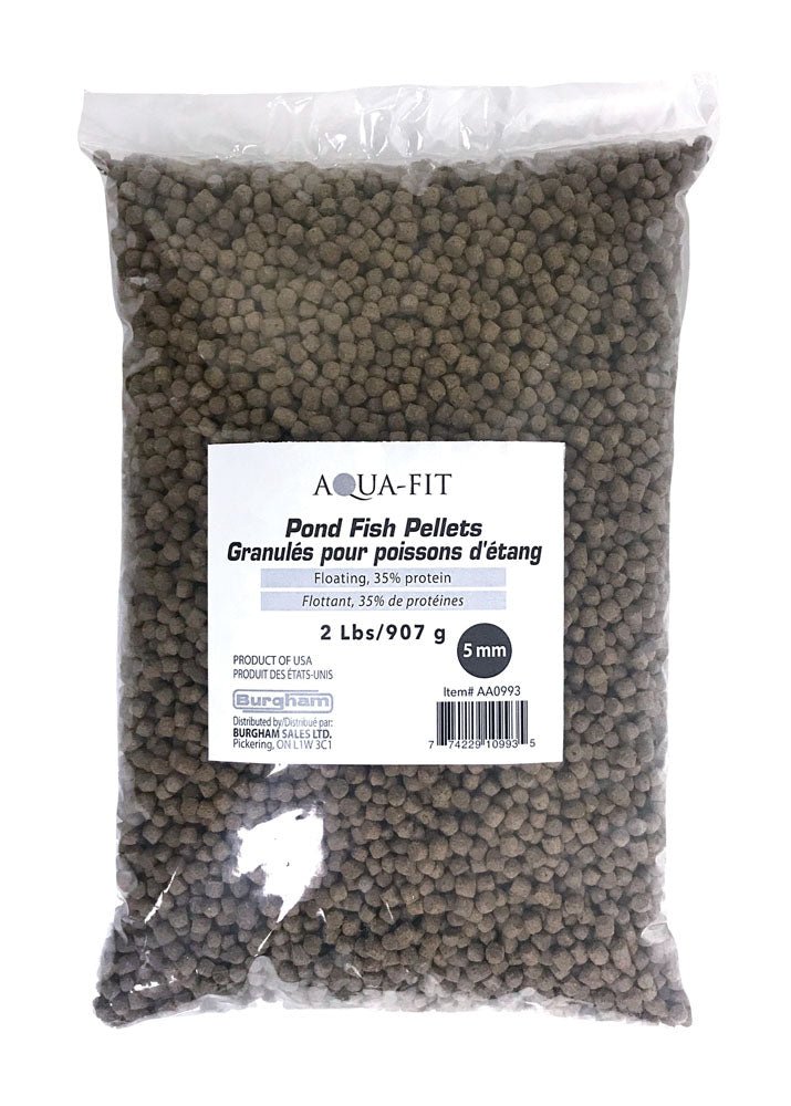 AQUA-FIT Pond Fish Pellets 5.0 mm 2lb