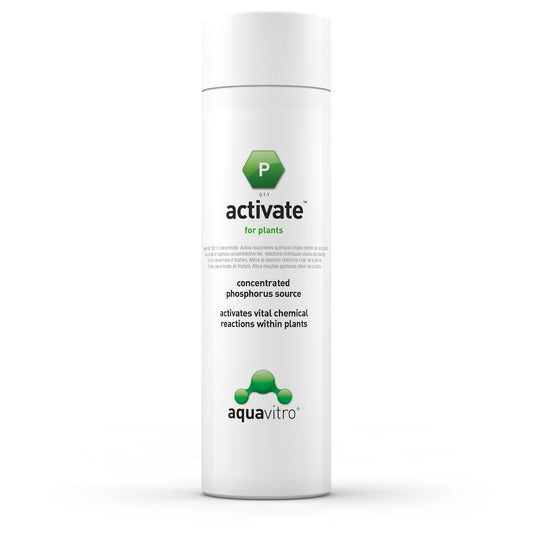 Bottle of Aquavitro Activate aquarium water conditioner