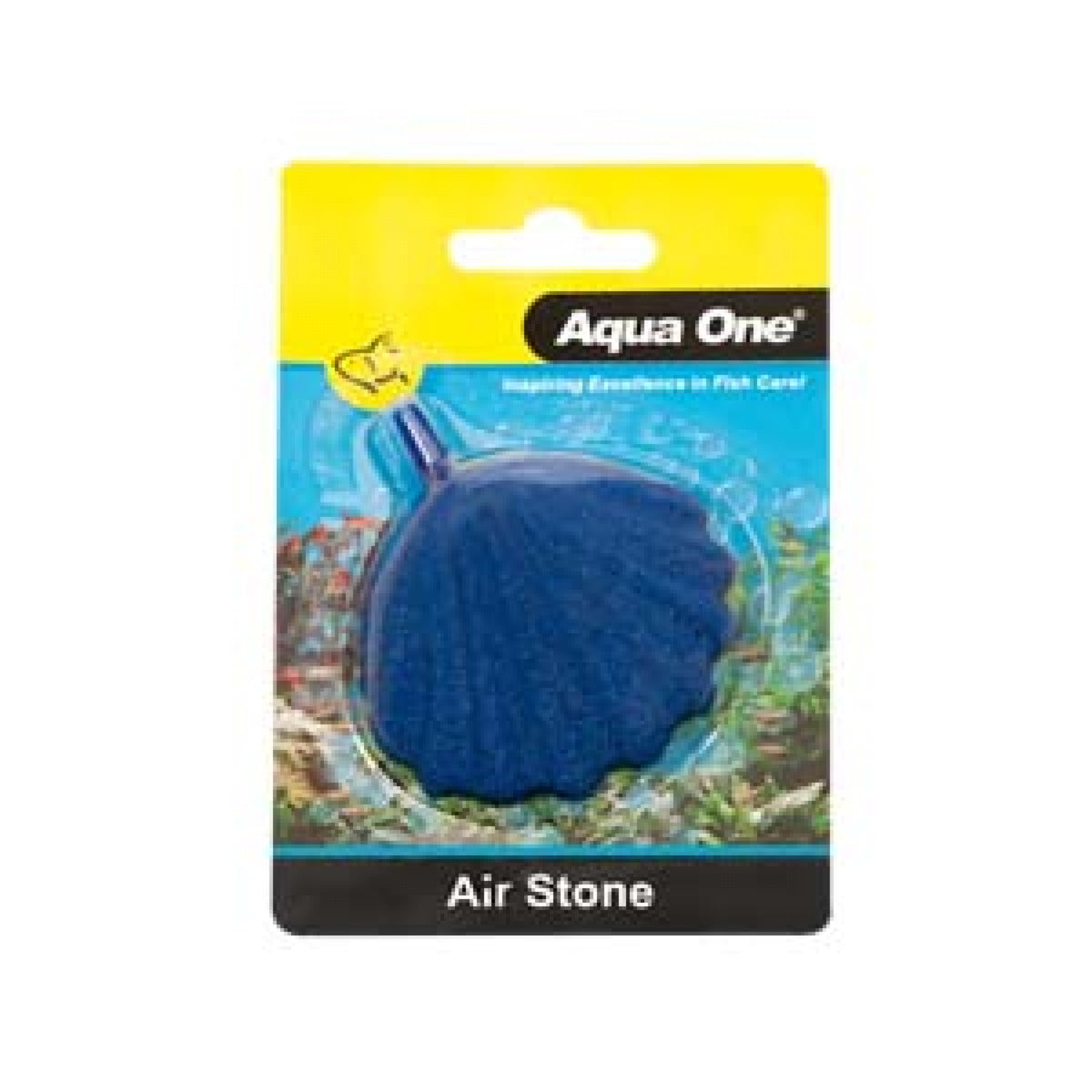 Aqua One shell fish airstone, small 5 x 3.5 cm, for aquarium aeration