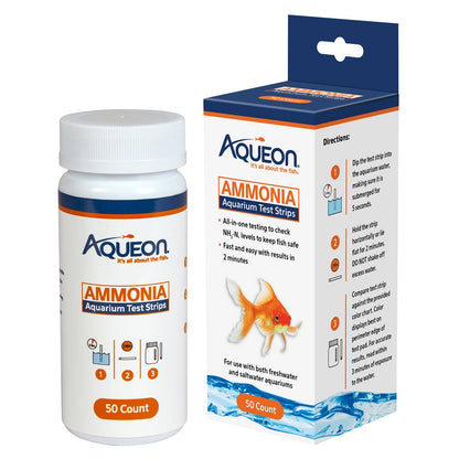Aqueon® Ammonia Aquarium Test Strips