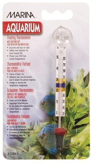 Marina Floating Thermometer - Tank Pets
